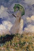 Study of a Figure Outdoors, Claude Monet